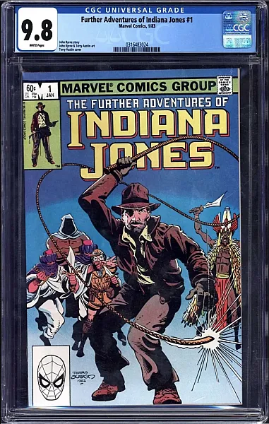 FURTHER ADVENTURES OF INDIANA JONES #1 - Grade 9.8